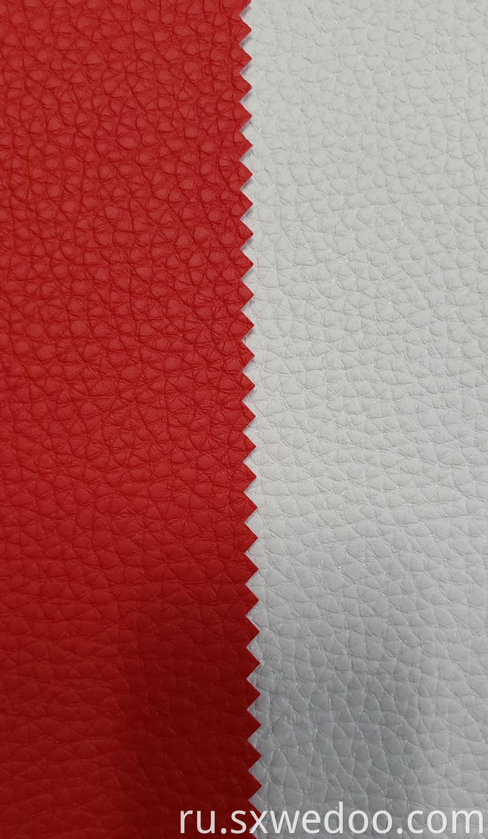 Two Colurs Pvc Leather